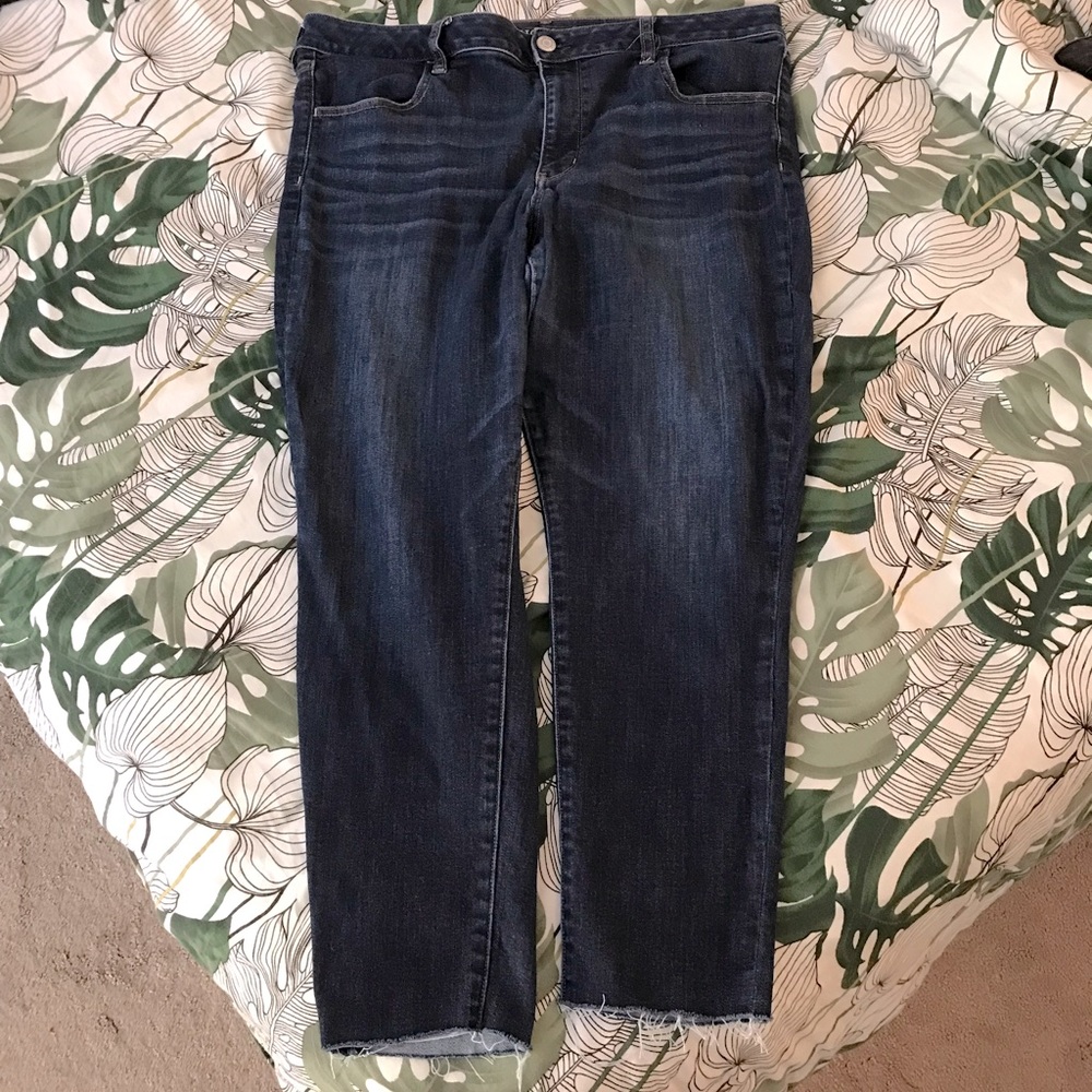 LAST CALL 18 Short AE Hi Rise Jeans